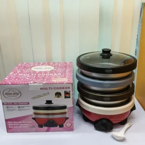 Magic Gold Germany Multi Cooker ৪টি হাঁড়ি + ৪টি ঢাকনা